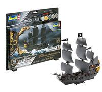 Pirati Dei Caraibi Disney La Perla Nera The Black Pearl Plastic Kit 1:150 Set