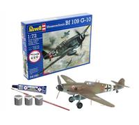 Revell 74160 Starter Kit Messerschmitt Bf 109 G-10 1:72 Scala 1:72 Kit modellino in plastica non costruita con accessori