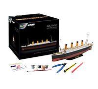 Revell- Adventskalender RMS Titanic mit Dem Easy-Click-System in 24 Giorni per modellino di Nave Fai da Te, Colore Nero, 01038