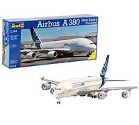 Revell- Airbus A380 Aeromodello in Kit da Costruire, Colore Bianco, 04218 - NUOV