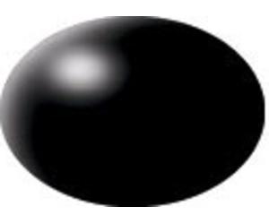 Revell Aqua Black Satin Matt - 18 ml