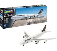Revell - Boeing 747-400 Iron Maiden Ed Force One 1/144 Giocattolo (85 Pezzi)