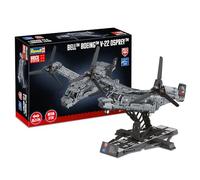 Revell Brick System 00961 Bell Boeing V-22 Osprey - Kit modellino in mattoni, scala 1:25, non costruito, 85,3 cm di larghezza, 3.730 pezzi, include espositore e adesivi per la decorazione