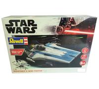 Star Wars Resistance A-wing Fighter, Blue 1:44 Plastic Model Kit 06773 REVELL