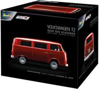 Revell- Adventskalender VW T2 Bus, der Kult Bulli mit Dem Easy-Click-System Volkswagen 24 Giorni per modellino Auto Fai da Te, Colore: Rosso, 01034