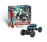 Revell Calendario dell'Avvento RC Crawler I, calendario dell'avvento telecomandato per artigiani, per ragazzi, ragazze e adulti, regalo per Natale dai 10 anni