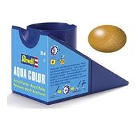 Revell- Colore Acqua, 18 ml, Ottone (Brass Metallic), 36192