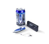 Revell Control 23570 Mini RC Speedboat blu con controllo preciso a 2,4 GHz, lunghezza 7,5 cm