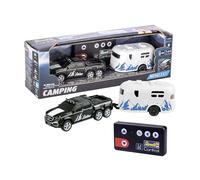 Revell Control I Mini RC Car con Camper I Scala 1:64 I A partire dai 6 anni I Frequenza radio: GHz I Camping Avventura in Piccolo Formato I Design realistico I Auto giocattolo radiocomandata