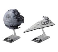 Star Wars Death Star II + Imperial Star Destroyer 1:2700000 Plastic Model Kit