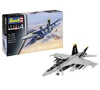 Revell - F/A-18F Super Hornet Model Set, 1/72, 63834