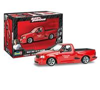 Revell Fast & Furious - Kit per modellino auto Ford SVT Lightning di Brian, scala 1:25, 118 pezzi, livello 4, in plastica, colore rosso