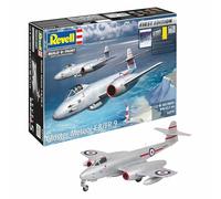Revell Gloster Meteor F.8/FR.9 - Kit modellino in plastica non verniciata, scala 1:32, 03779