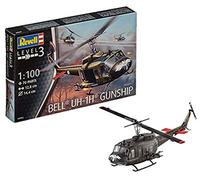 Revell GmbH 04983 "Bell UH-1H Gunship Kit di Modello in plastica, Scala 1: 100