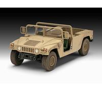 Revell HMMWV M1097A2 63366 - Modellino in plastica non costruito/non verniciato, in scala 1:35, con accessori