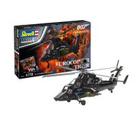 Revell James Bond 007 - Set regalo 05654 Eurocopter Tiger, occhio d'oro, scala 1