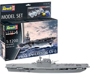 REVELL Kit Modello USS ENTERPRISE CV-6 11200 Giocattolo