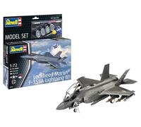 Revell Lockheed Martin F-35A Lightning II 63799 - Modellino in plastica con accessori, scala 1:72
