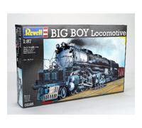 Revell- Locomotive Big Boy, Escala 1:87 Kit di Modello in Plastica, Multicolore,