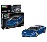 Revell Model Set 67353 Bugatti EB110 Scala 1:24 Non Costruito/Non Verniciato Plastica Modello Kit con Accessori