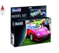 REVELL MODEL SET LAMBORGHINI COUNTACH LP500S