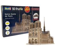 Revell- Notre Dame de Paris, Masterpiece, 293 Parts 3D Puzzle, (00190)