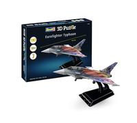 Revell Puzzle 3D 00253 Eurofighter Typhoon "Rapid Pacific", 75 pezzi, altamente dettagliato, divertente e facile da costruire, 45 cm di lunghezza