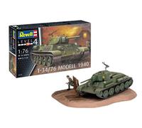 REVELL RV03294 T-34/76 MODELL 1940 KIT 1:76 Modellino