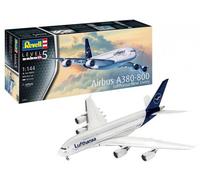 REVELL RV03872 AIRBUS A380-800 LUFTHANSA NEW LIVERY KIT 1:144 Modellino