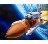 Revell RV04736 SPACE SHUTTLE DISCOVERY & BOOSTER ROCKETS KIT 1:144 Modellino