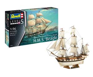 REVELL RV05458 H.M.S. BEAGLE DARWIN'S HISTORICAL DISCOVERY KIT 1:96 Modellino
