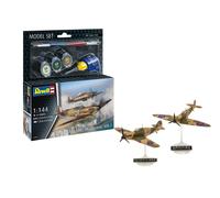 REVELL RV63771 MODEL SET SPITFIRE Mk.Ia & HURRICANE Mk.I KIT 1:144 Modellino