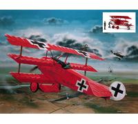 REVELL SCALE VARIE KIT AEREO FOKKER DR.I BARONE VON RICHTOFEN MODELLINO AUTO