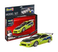 Revell - Set Fast & Furious Brian's 1995 Mitsubishi Eclipse Model Set, 1/25, 676