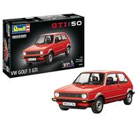 Revell Set regalo 05623 50 anni della VW Golf 1 GTI scala 1:24 kit modello in plastica non costruita con accessori