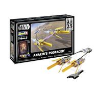 Revell Set regalo 05639 Anakin's Podracer: Star Wars EP1 25th Anniversary scala 1:31 Kit modello in plastica non costruita con accessori