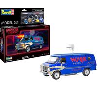 Revell - "Stranger Things" GMC WSQK Squawk Van Model Set, 1/25, 67732