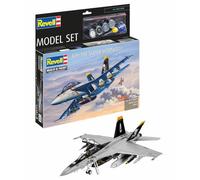 REVELL 63834 MODEL SET F/A-18F SUPER HORNET MODELLO CON ACCESSORI BASE 1/