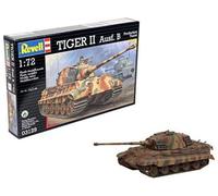 Revell - Tiger II Ausf. Torretta di produzione B, 1/72, 03129
