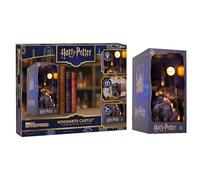 Revell Tiny Adventures Tiny Adventures - Harry Potter Hogwarts Castle Book Nook - con illuminazione a LED, miniatura 3D fai da te in legno