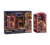 Revell Tiny Adventures Tiny Adventures - Harry Potter Hogwarts Express Book Nook - con illuminazione a LED, miniatura 3D fai da te in legno