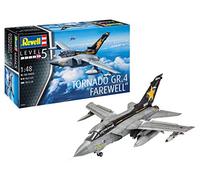 Revell- Tornado GR.4 Farewell Air Modellino Fedele all'originale per esperti, Colore Non Laccato, Medio, RV03853