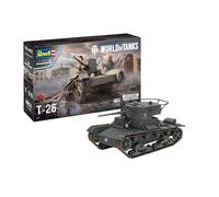 Revell, Unvarnished 03505 T-26 World of Tanks 1:35 Scale Plastic Model kit