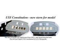Revell USS Constitution 1:96 - poppa della USS Constitution secondo fatti sto...