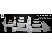 Revell USS Constitution, Stati Uniti 1:96 - set di vele avvolte per modello
