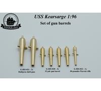 Revell USS Kearsarge 1:96 - set di canne in ottone
