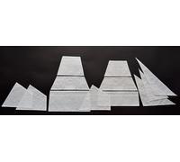 Revell USS Kearsarge 1:96 - Set di vele di stoffa