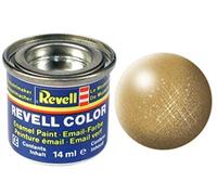Revell Vernice Smaltata Color Oro Metallizzato, 14 ml