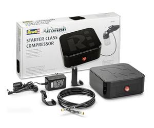 Revell Zubehör 39139 Airbrush Starter Kompressor modellino e accessori per bricolage, multicolore