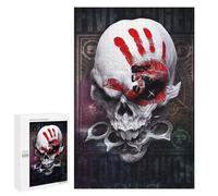 Revenge Skull Puzzle Impossibili 1000Pcs Decorazione Per La Casa. Rilassamento E Intelligence Per Adulti E Bambini Da 12 Anni 1000 PCS